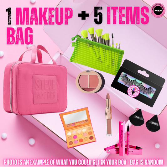 1 Makeup Bag + 5 Items