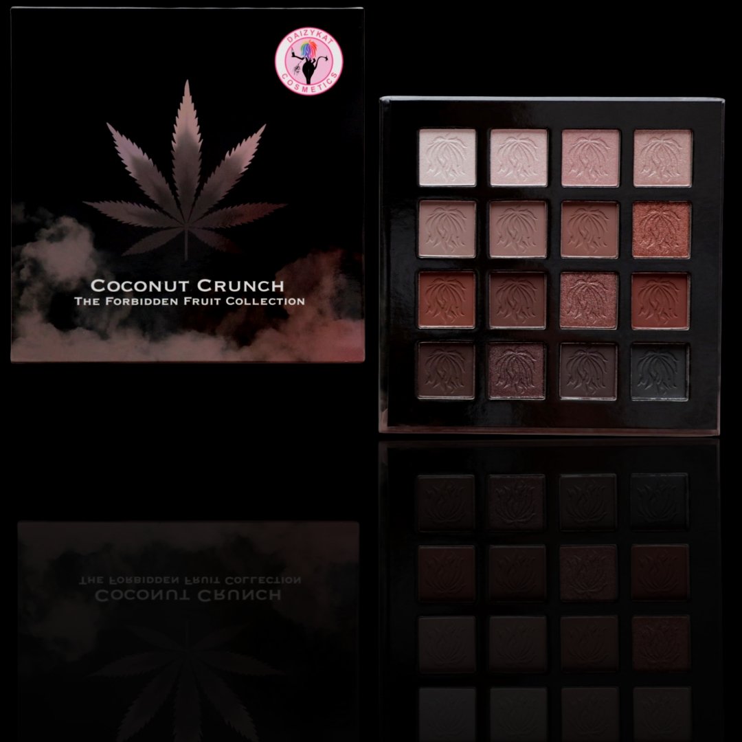 COCONUT CRUNCH EYESHADOW PALETTE - All The Browns You'll Ever Need! - The Pink Makeup Box