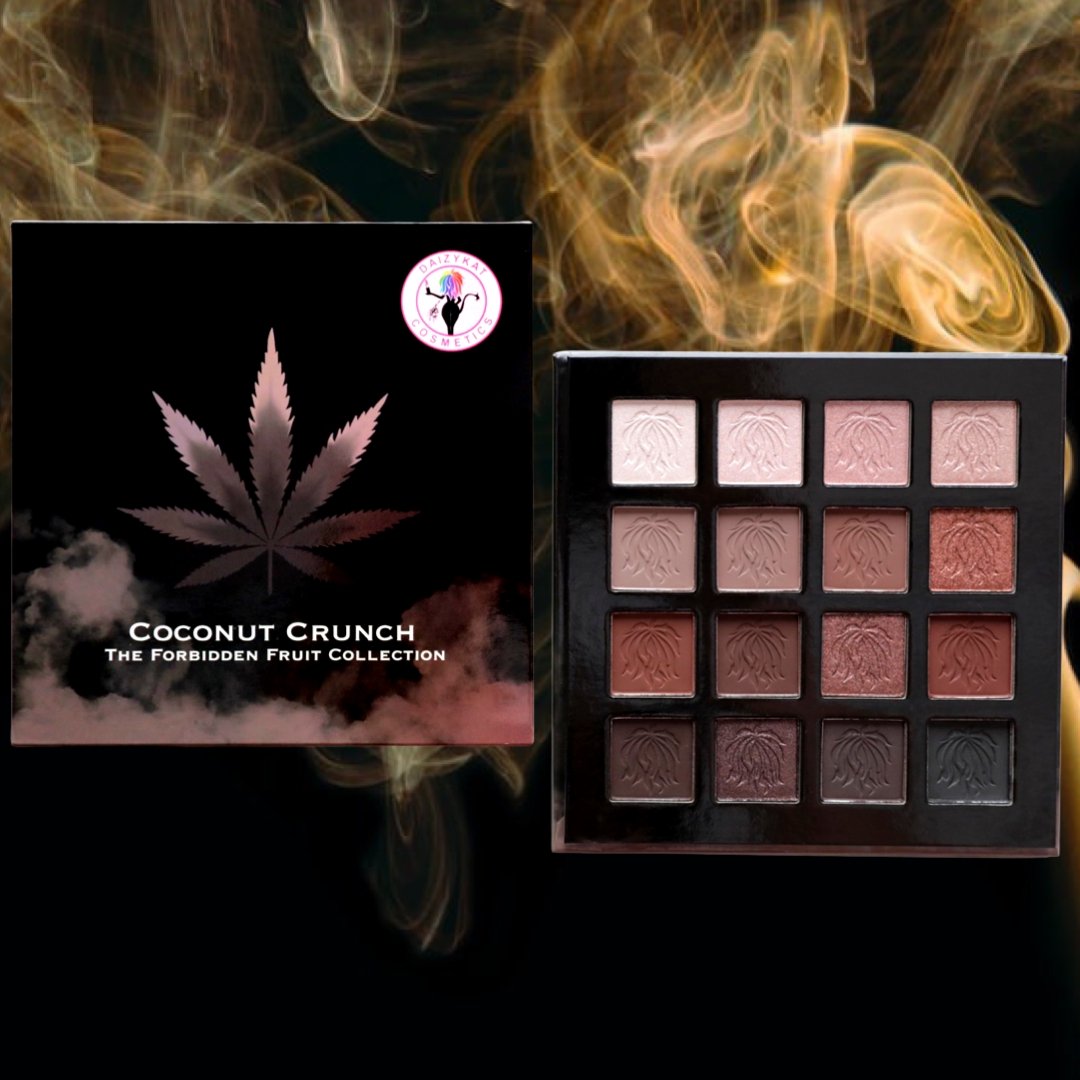 COCONUT CRUNCH EYESHADOW PALETTE - All The Browns You'll Ever Need! - The Pink Makeup Box