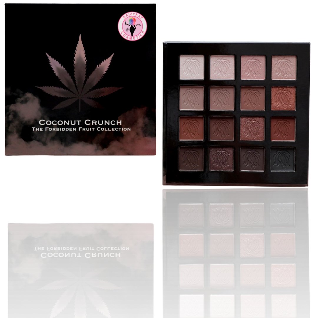 COCONUT CRUNCH EYESHADOW PALETTE - All The Browns You'll Ever Need! - The Pink Makeup Box