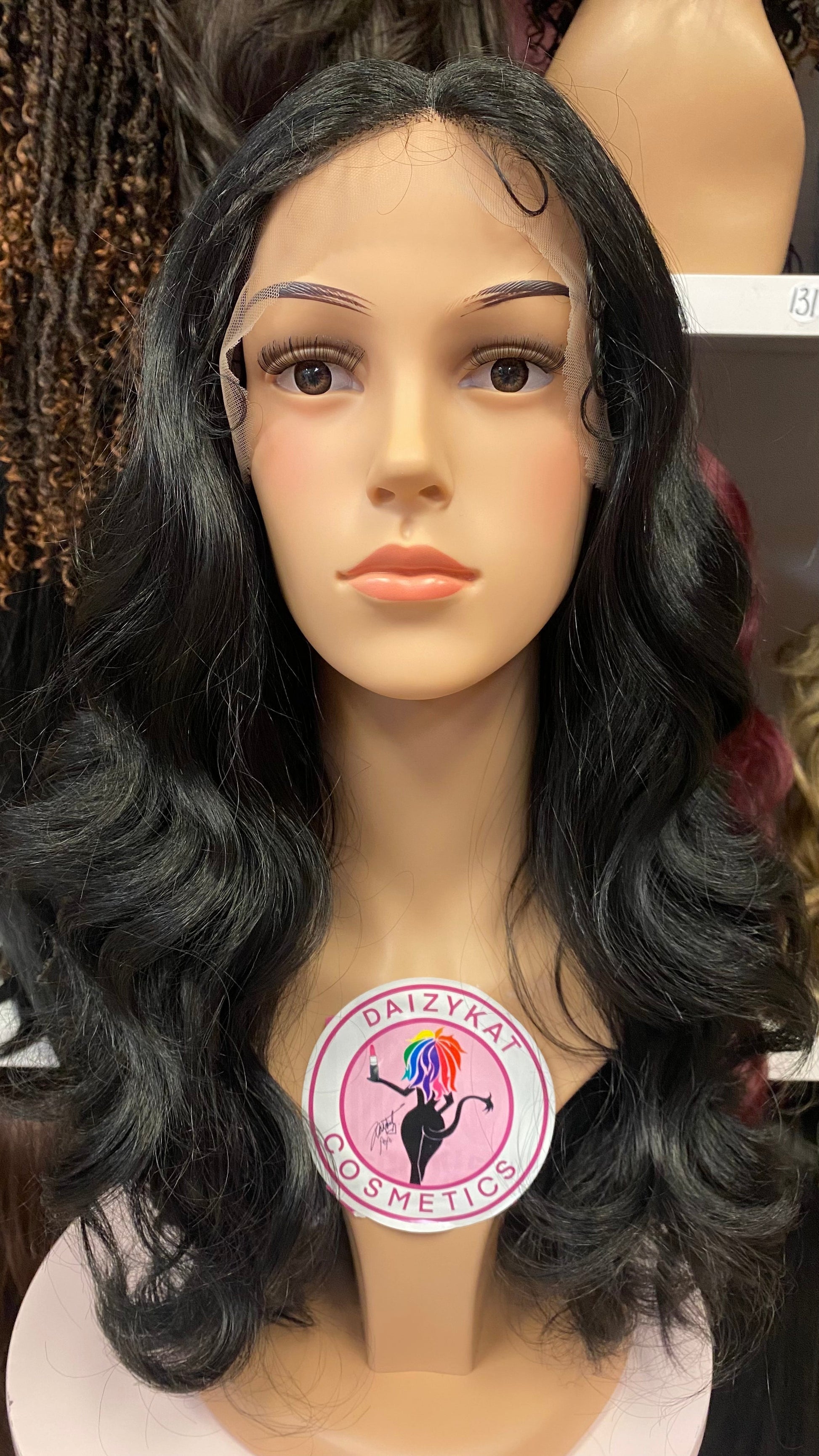 #150 Jasmine - Middle Part Lace Front Wig - Color Th/Rainbow 22in - The Pink Makeup Box